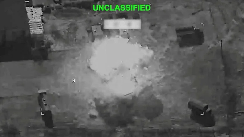 Middle East live: US air strikes on Iran's Qeshm island kill three people