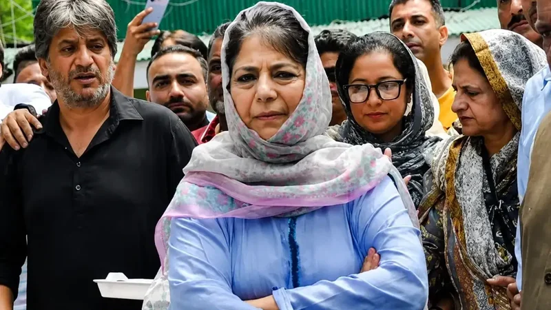 'I regret it': Mehbooba Mufti claims Jantar Mantar remark a slip of tongue, apologises