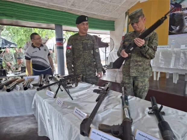 6 extremists, 24 loose firearms surrendered in Maguindanao Sur