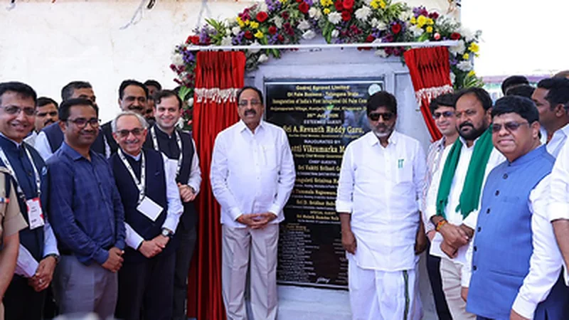 Godrej Agrovet inaugurates India's first Integrated Oil Palm Complex in Telangana