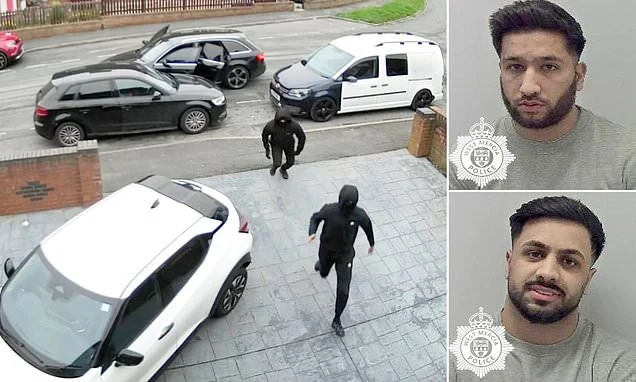 'Honour' gang who bundled victim into car boot before torturing him in shipping container over romance with attackers' sister is jailed for nearly 40 years
