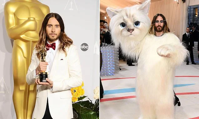 Jared Leto's fall from grace: How Oscar winner once dubbed a 'Hollywood heartthrob' was then labelled a 'cult leader' with his 'bizarre' antics as actor is accused of sexual misconduct