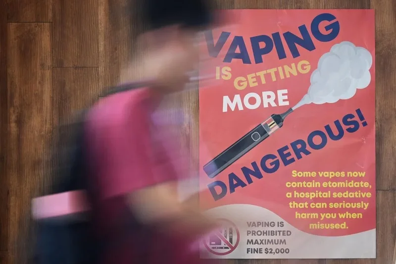 56 cases of travellers caught entering S’pore with vapes over 4 days; more than 444 items seized