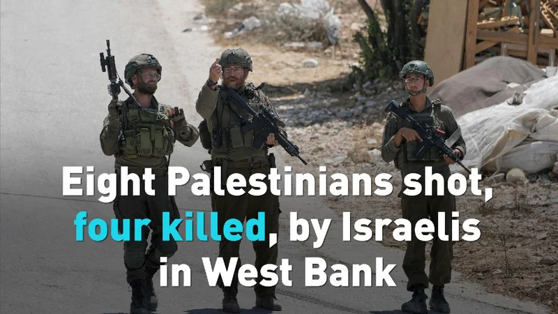 Israeli settlers shoot and kill Palestinians in occupied West Bank