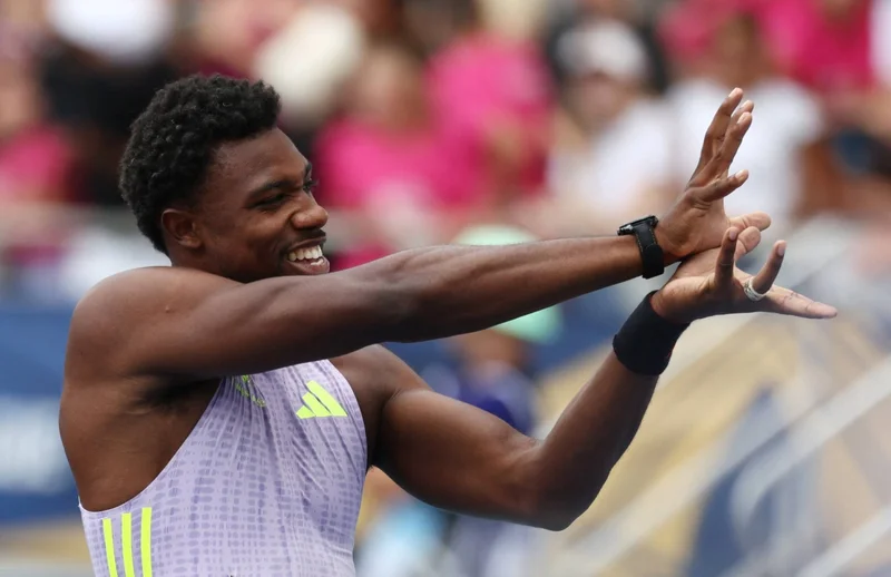 American star Noah Lyles happy to stay busy during off year
