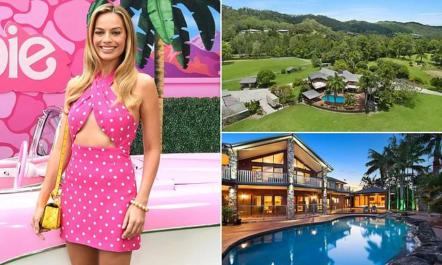 The real Barbie house: Margot Robbie splashes out £21million on property near childhood home in Australia