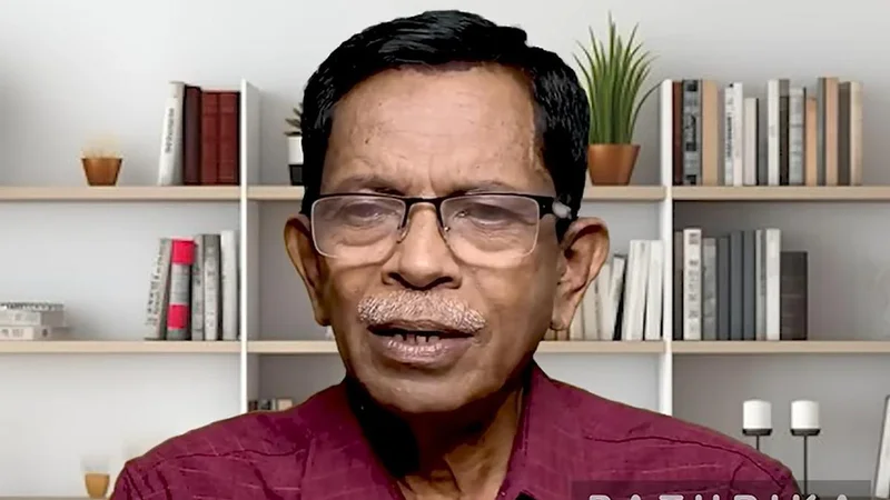 Hindutva ideologue T.G. Mohandas booked over controversial remarks on Jantar Mantar protestors