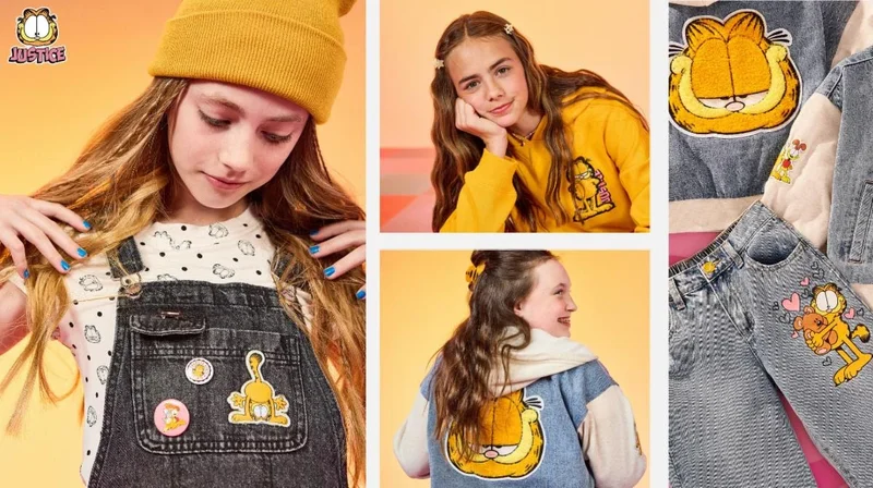 Garfield and Justice have teamed up for a back-to-school collection — check out the full lineup