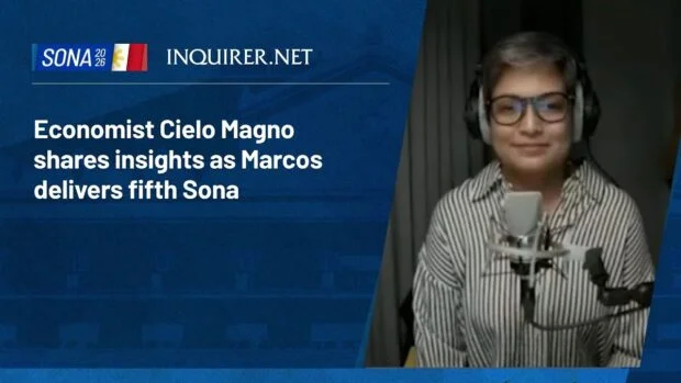 WATCH :  Economist Cielo Magno shares insights as Marcos delivers Sona