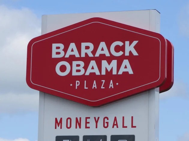 Winning €8.2m Lotto ticket sold at Obama Plaza