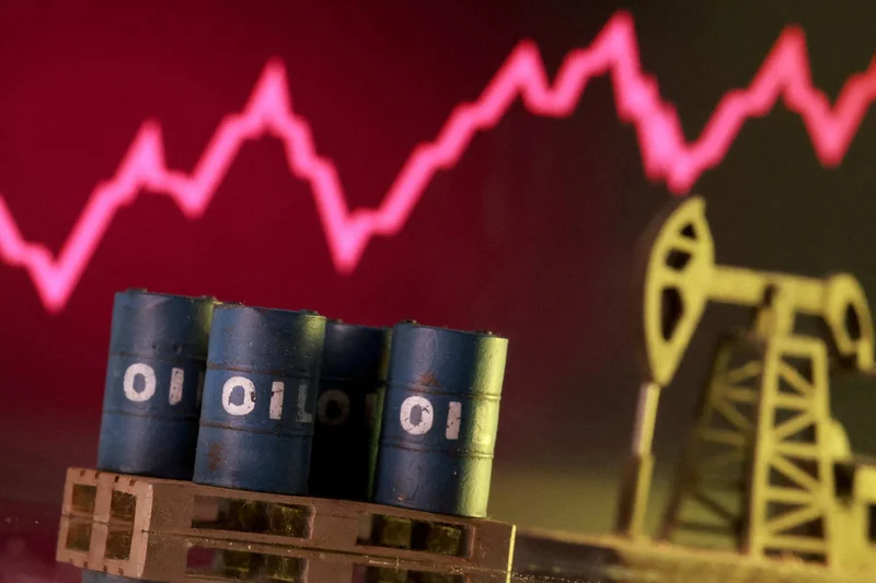 Oil prices sink, shares gain as US, Iran pause fighting