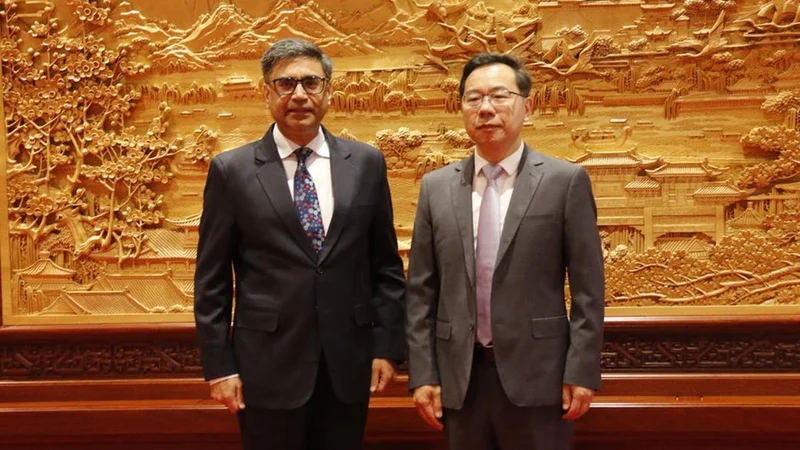 Foreign Secretary Misri meets Vice President of Chinese Communist Party Central School