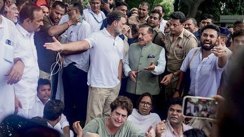 INDIA bloc parties marching separately but striking together
