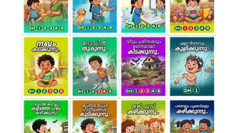 Health department uses fun games to instil healthy food habits in children in Kerala’s Alappuzha
