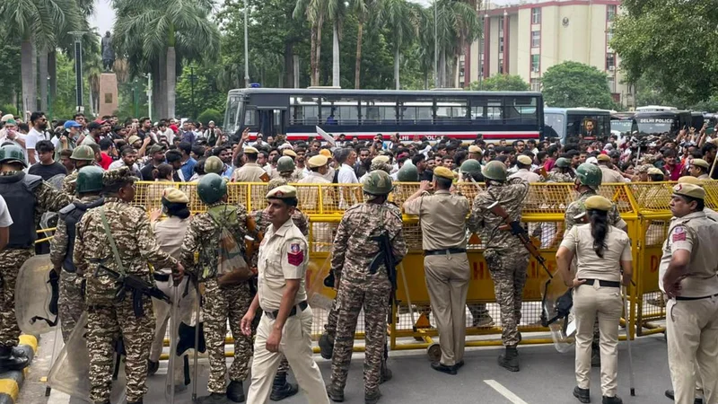 Ex-Delhi Police personnel seek nod for Jantar Mantar protest over ‘Chalo Sansad’ violence