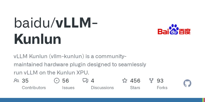 vLLM for Baidu Kunlun
