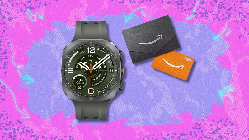 Pre-order the Samsung Galaxy Watch Ultra 2 from Amazon and get a free $100 gift card