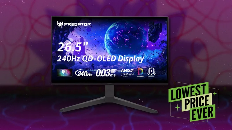 This Acer OLED Gaming Monitor Is Over $200 Off Right Now