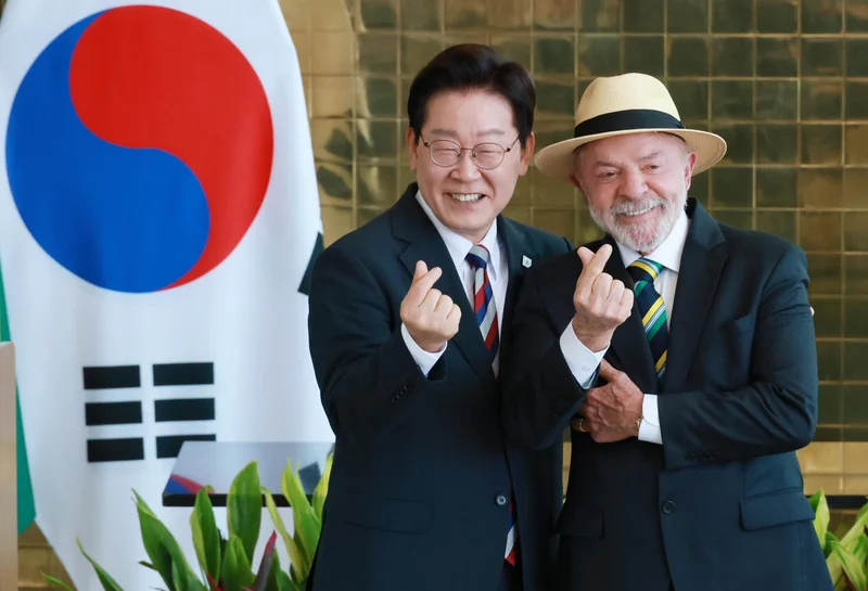 Lee, Lula agree Korea-Mercosur trade pact should no longer be delayed