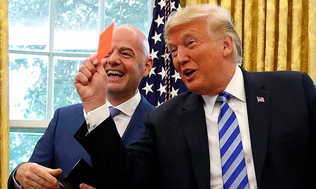 Donald Trump's Folarin Balogun red card intervention scandal takes fresh twist as match-fixing watchdog reveals betting line opened just moments after US striker was sent off at the World Cup