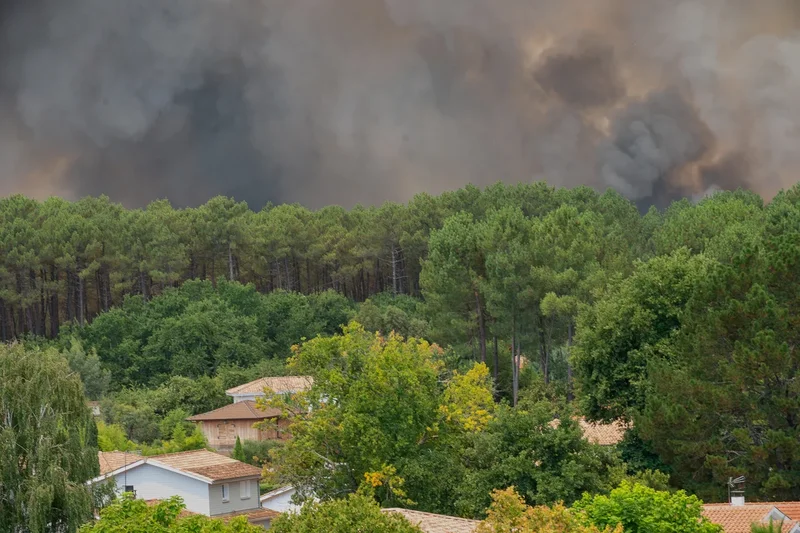 Wildfire spreads near popular French tourist town as thousands are evacuated