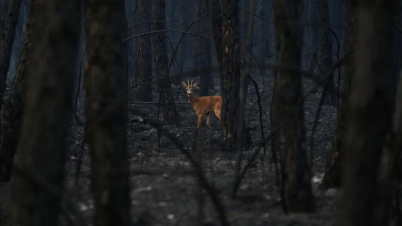 How volunteers are helping forest wildlife survive their blazing habitats