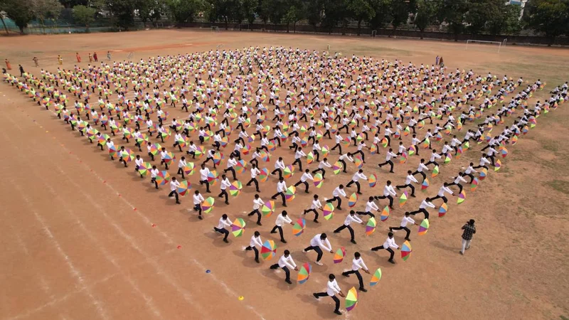It is raining feats at this school in Chetpet