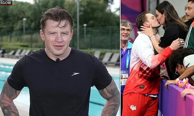 Adam Ramsay-Peaty says he 'wants to get lost in being a husband and father' with pregnant wife Holly and calls their baby girl 'an incredible blessing' after he missed out on Commonwealth gold