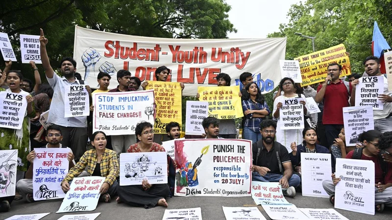 Delhi government says no legal action against NEET protesters