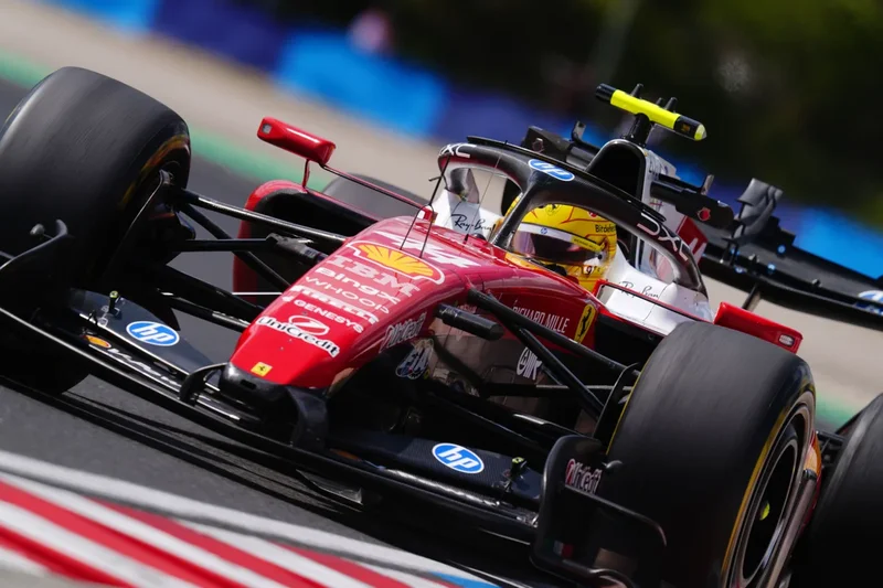 Lewis Hamilton and Ferrari have the edge in Hungarian Grand Prix practice