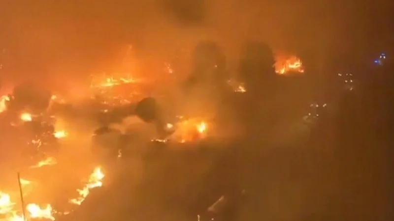 Devastating fires in Europe generating their own weather