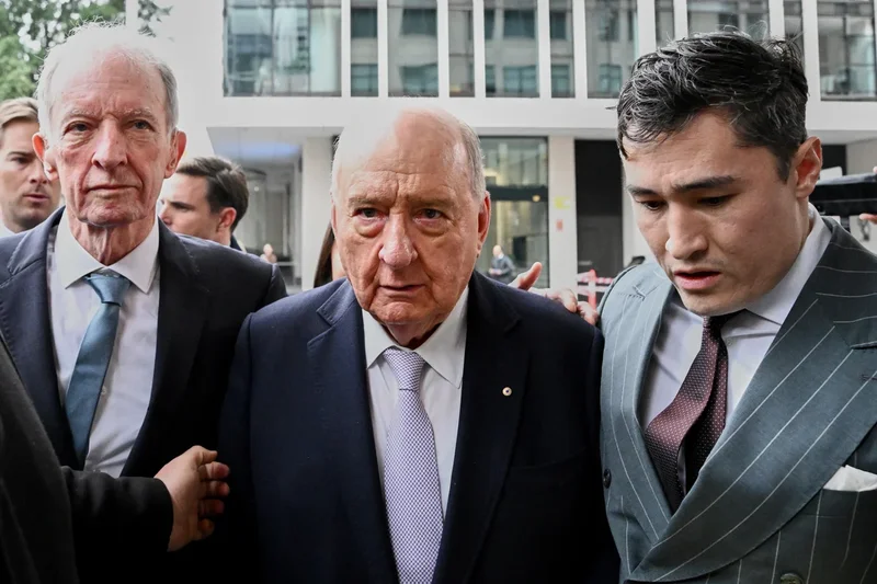 Former Australian radio host and national rugby coach Alan Jones on trial for sex charges
