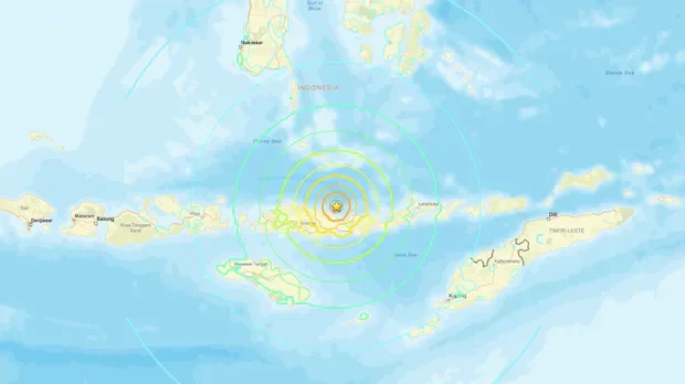 Tsunami warning issued after 7.7 magnitude quake hits off Indonesia coast