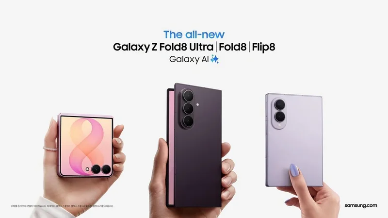 Samsung to launch 3 Galaxy Z foldable smartphones in Korea on Friday