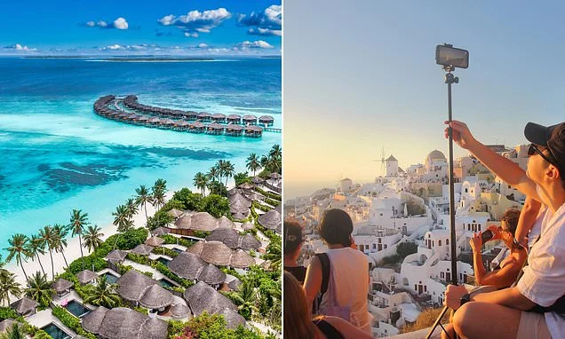 British entrepreneur ranks world's most exclusive holiday destinations - branding the Maldives 'a honeymoon factory' and saying classy people left Santorini 'years ago'