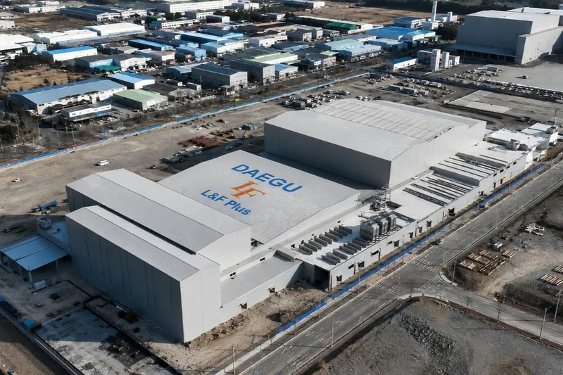 L&F leads LFP cathode production, targets non-Chinese ESS supply chain