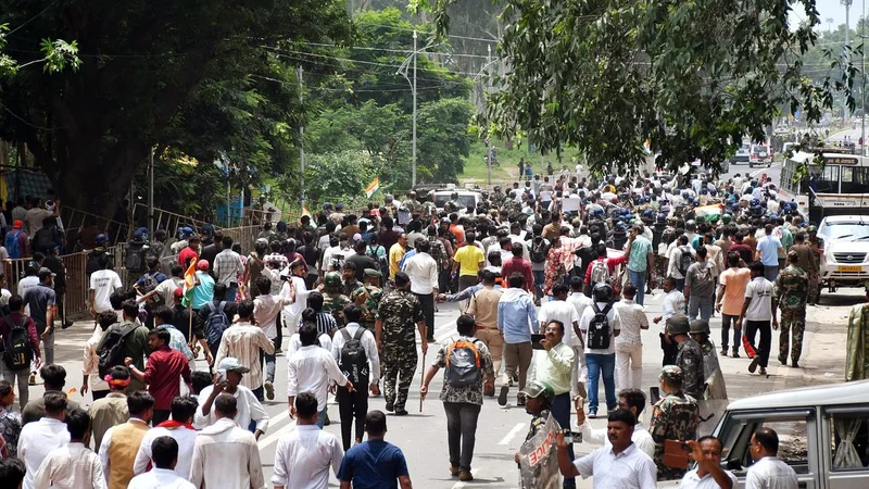 Jharkhand exam stir: FIR against 300 unnamed people in connection with August 10 march to Assembly