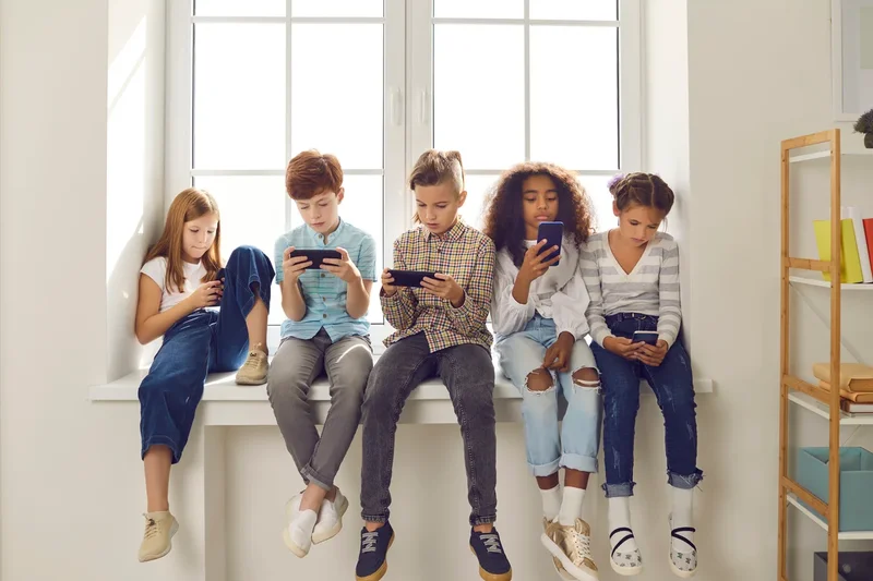 Parents’ stress may increase children’s screen time, study finds