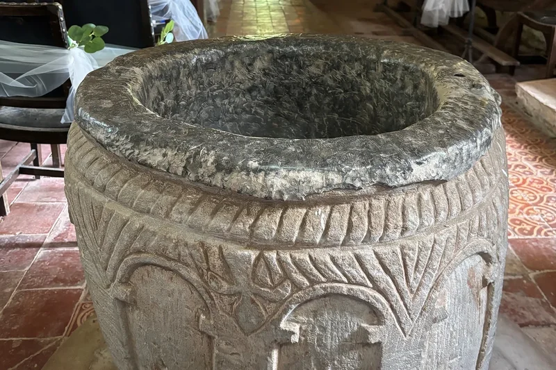 Prince Philip sent 12th-century font to Charles’ boarding school in the 1960s