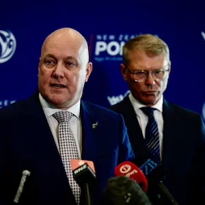 National MP Paul Goldsmith says MMP referendum ‘of course’ party policy, other MPs say just Luxon’s view