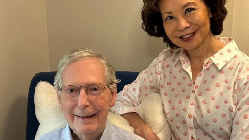US Senator Mitch McConnell says he’s been released from rehab centre