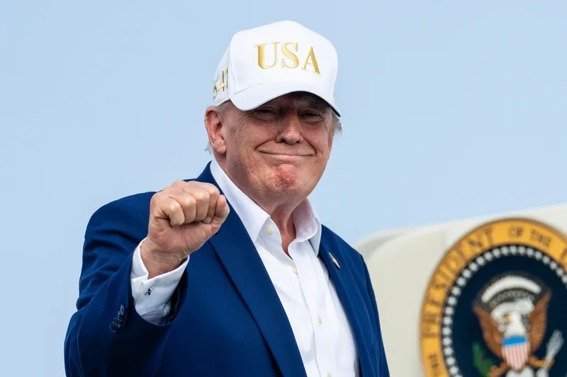 Trump predicts the future and claims he will have the lowest inflation of all presidents for the rest of his term