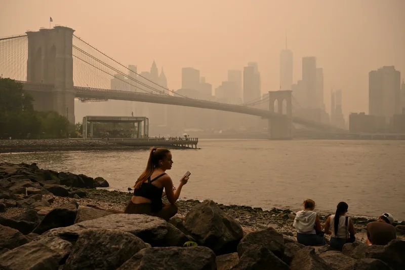 Trump promises to soon reveal his ‘punishment’ for Canada’s wildfire smoke blanketing the US