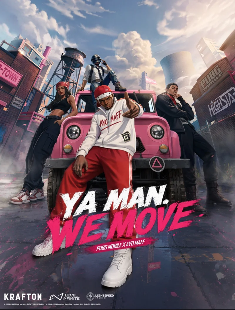 PUBG MOBILE announces First In-Game collaboration with Afro Street Pop Artist, Ayomaff