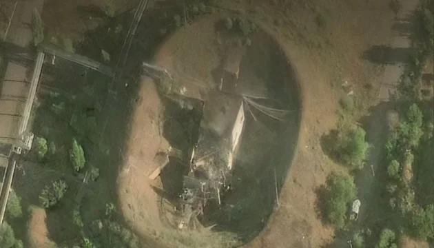 Two workshops destroyed: General Staff shows aftermath of strike on Russian facility producing fuel for Uragan missiles