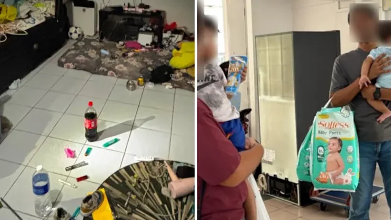 Couple arrested after drugs found at home with young children