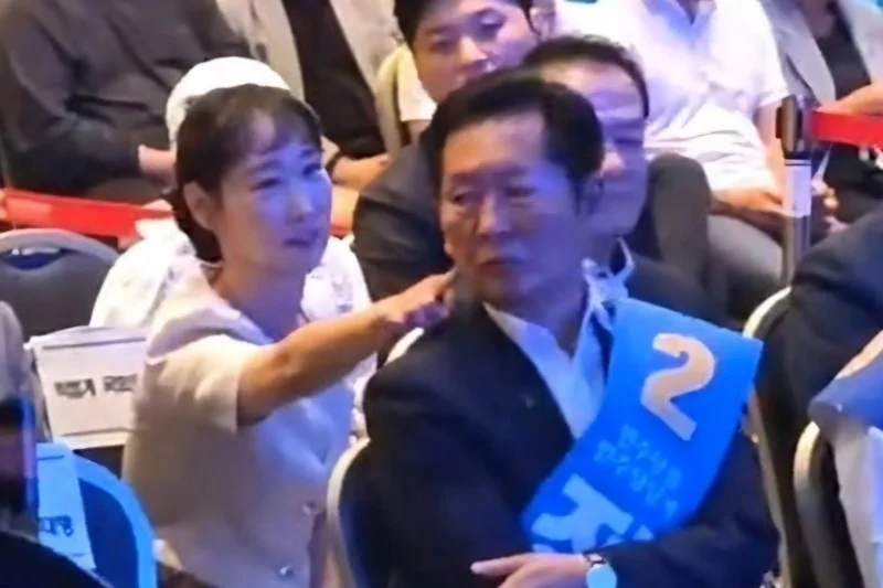 DPK official warns against affair allegations over viral cheek-poking video