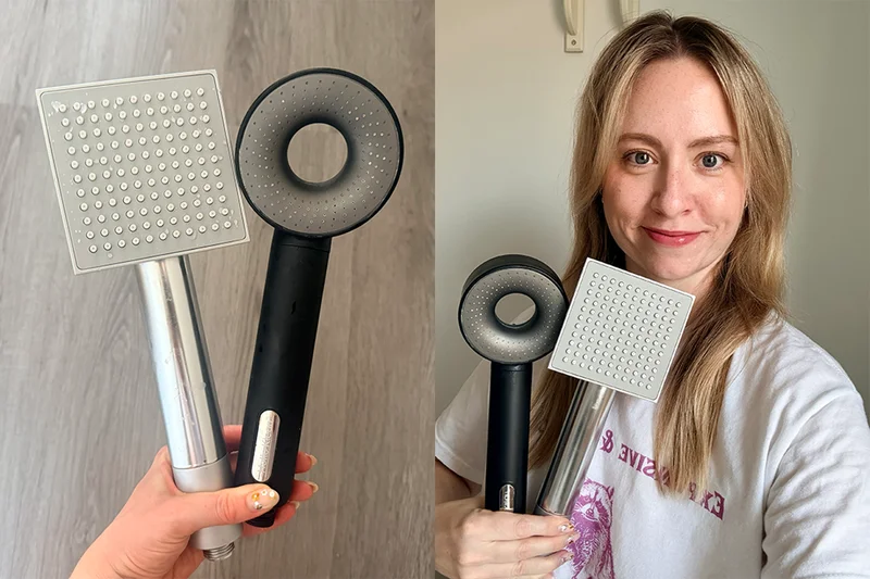 Hello Klean vs Water2Skin: We put two top hard-water shower filters to the test