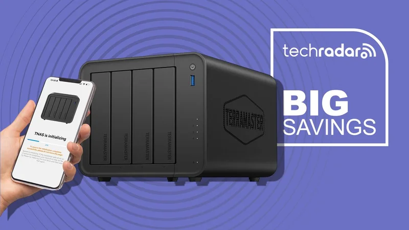 Build your own 120TB private cloud without subscription fees with this great TerraMaster F4-425 NAS deal