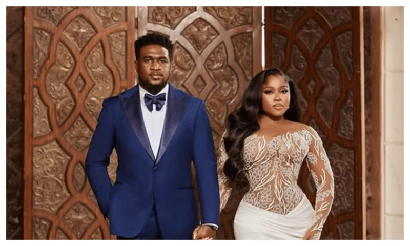 ‘You’ll keep seeing us everywhere’ — Veekee James fires back at troll over husband